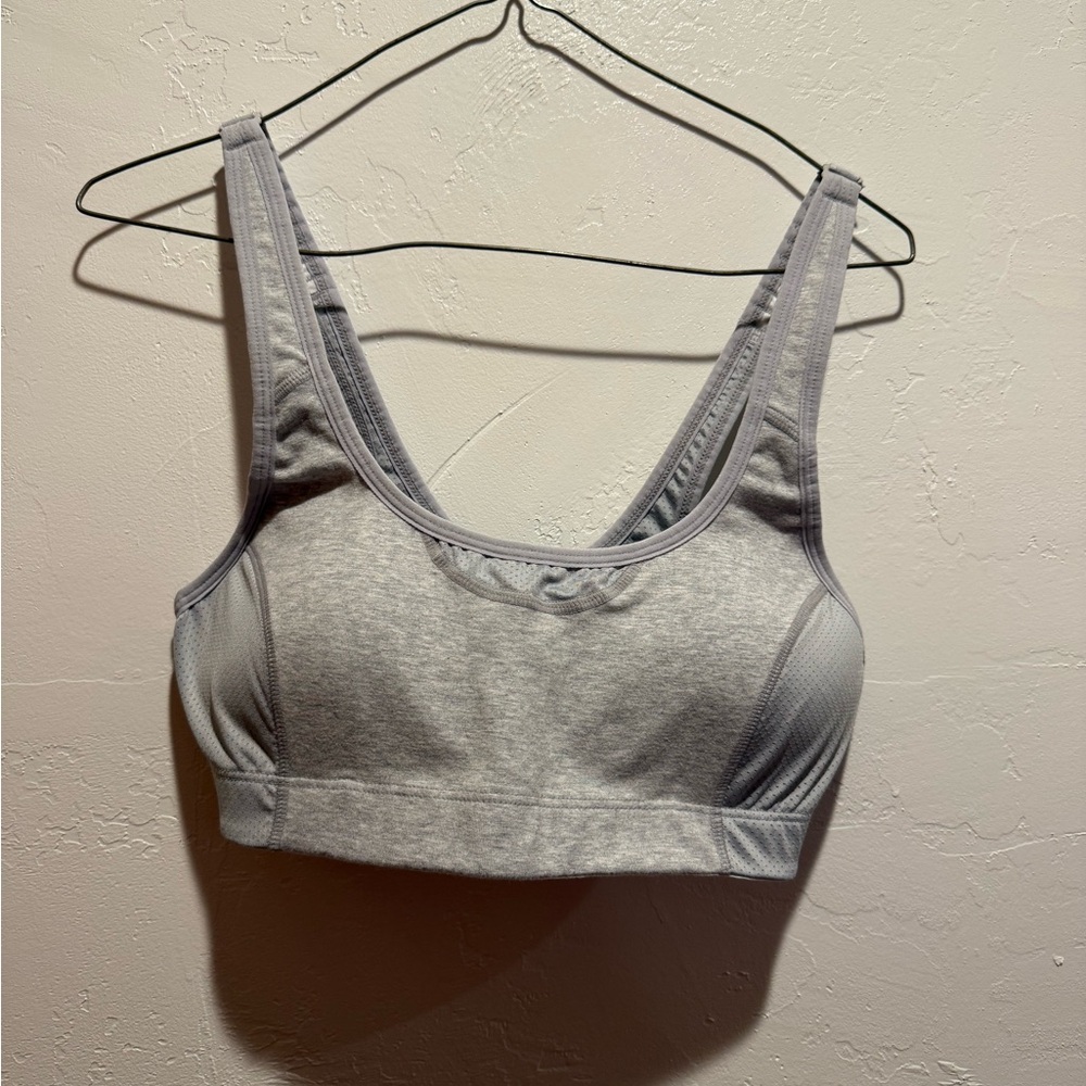 Jockey Light Gray Sports Bra